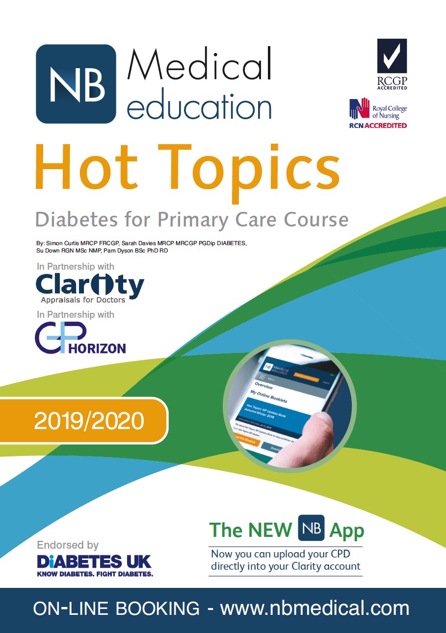 Hot Topics Diabetes for Primary Care 2020 Booklet