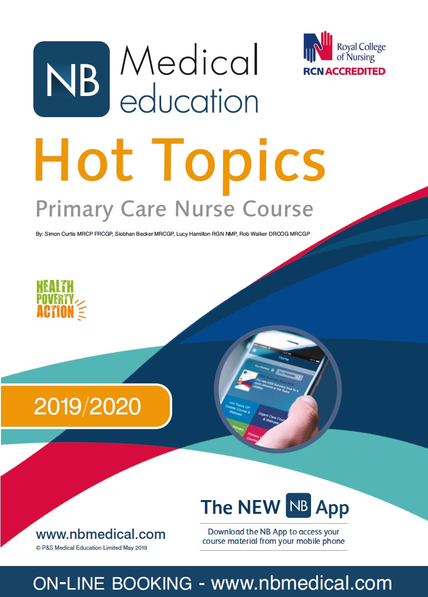 Hot Topics Primary Care Nurse 2019-2020 Booklet