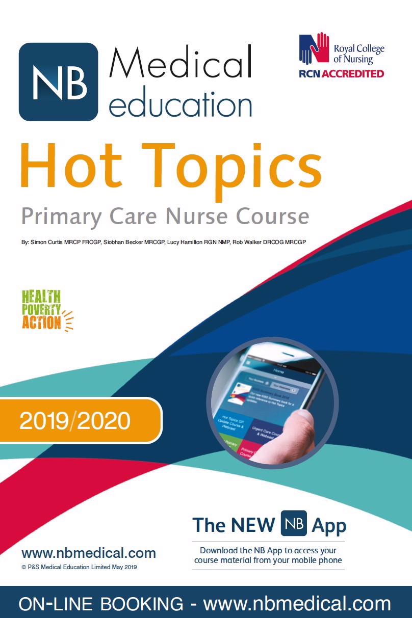 Hot Topics Primary Care Nurse 2019-2020 Booklet
