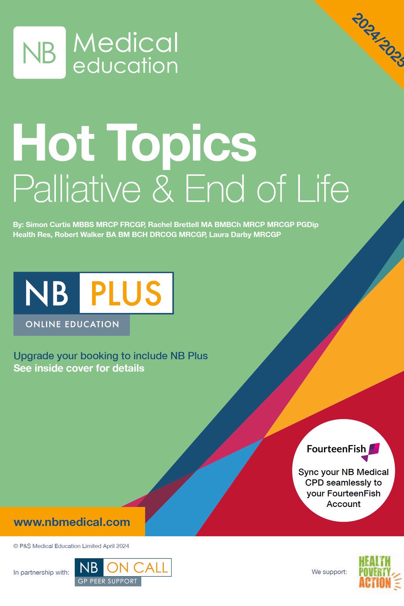 Hot Topics Palliative & End of Life Care 2024-2025 Book