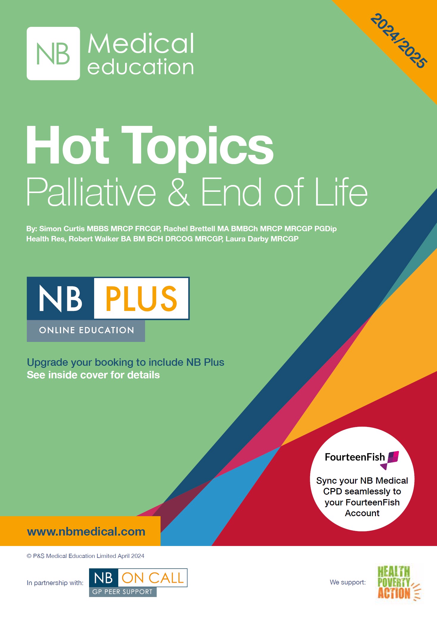 Hot Topics Palliative & End of Life Care 2024-2025 Booklet