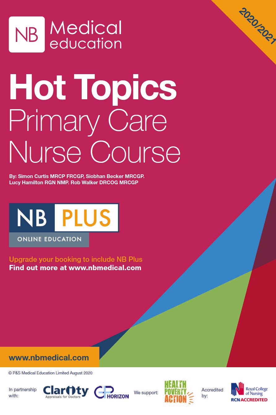 Hot Topics Primary Care Nurse 2020-2021 Booklet