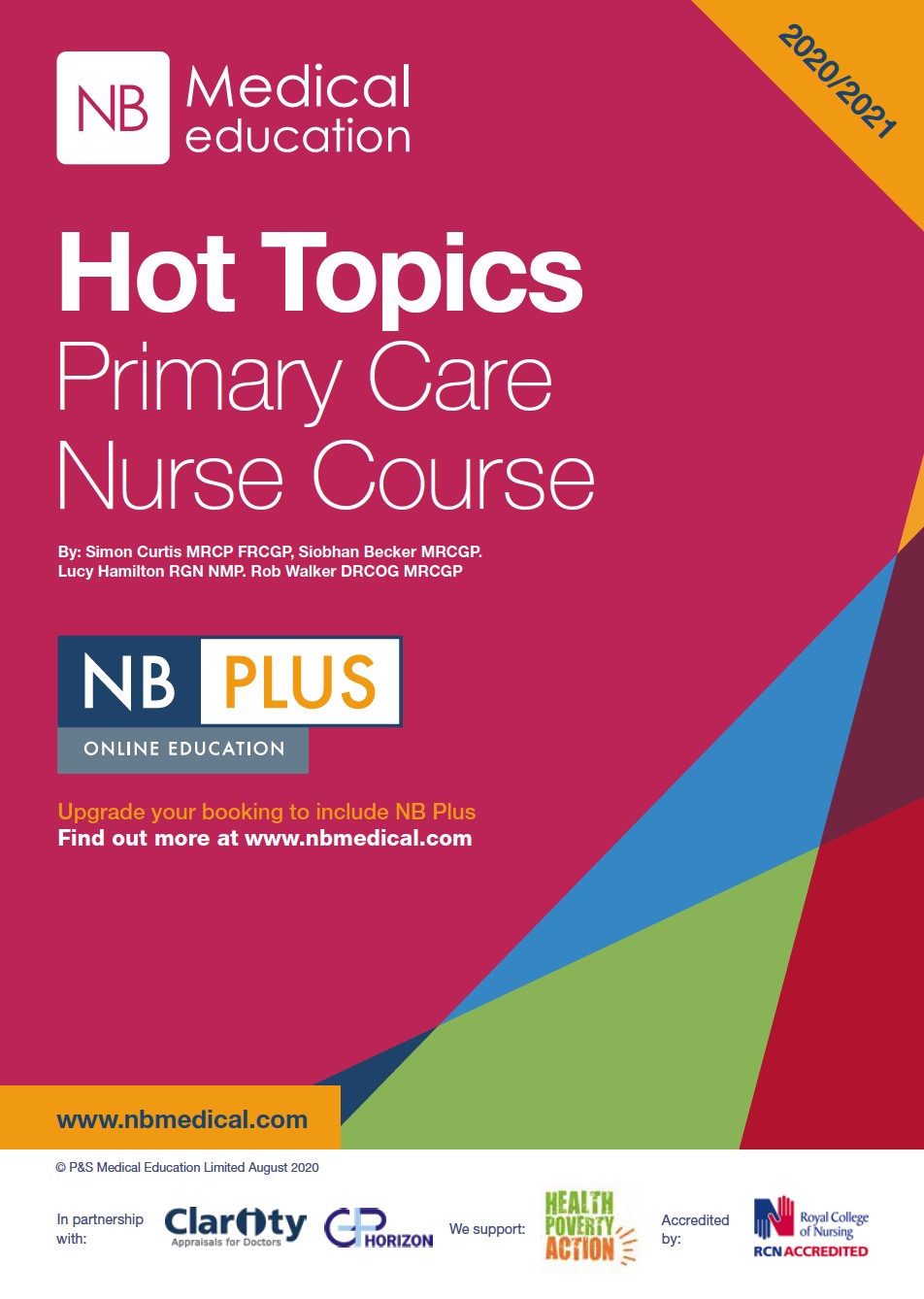 Hot Topics Primary Care Nurse 2020-2021 Booklet