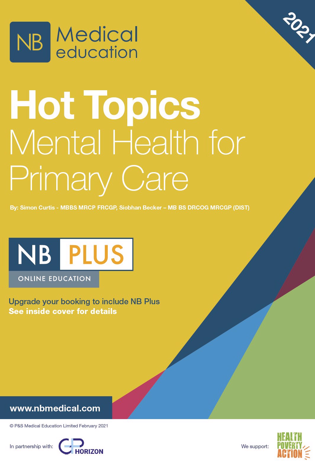 Hot Topics Mental Health in Primary Care 2021 Booklet