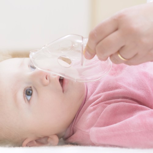 Bronchiolitis, experienced as the doctor-parent image