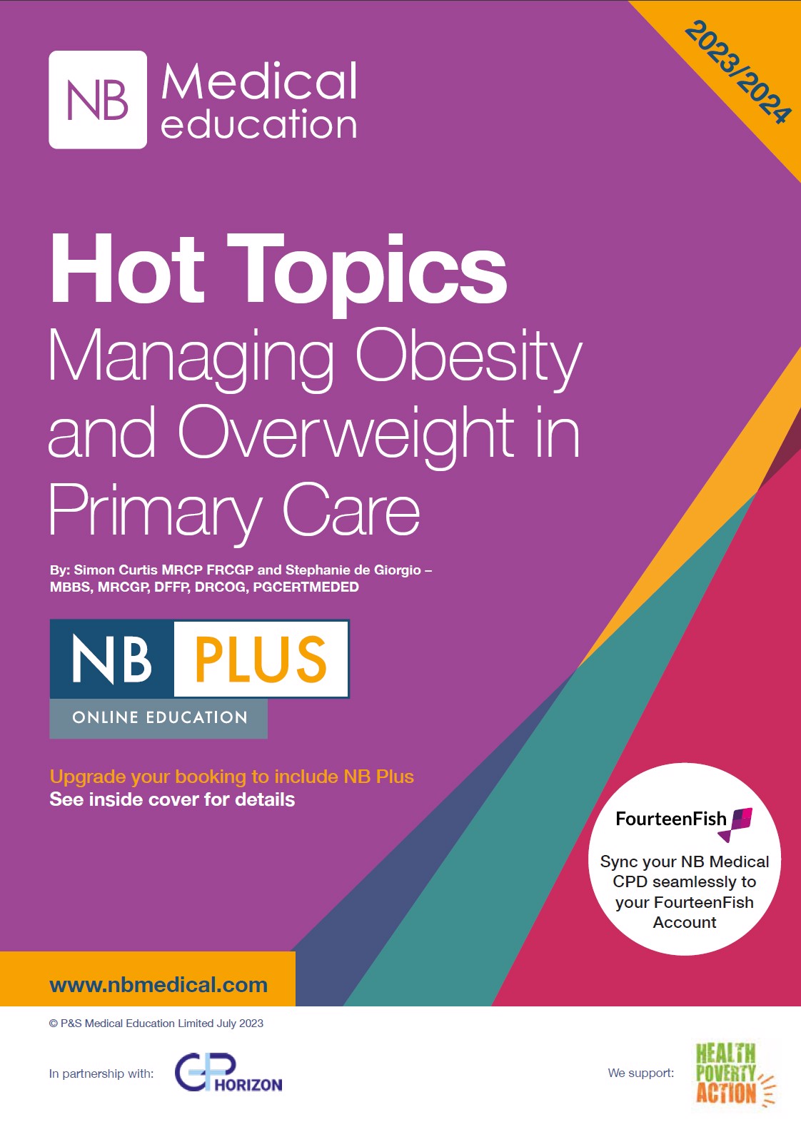Hot Topics Managing Obesity and Overweight in Primary Care 2023-2024 Booklet