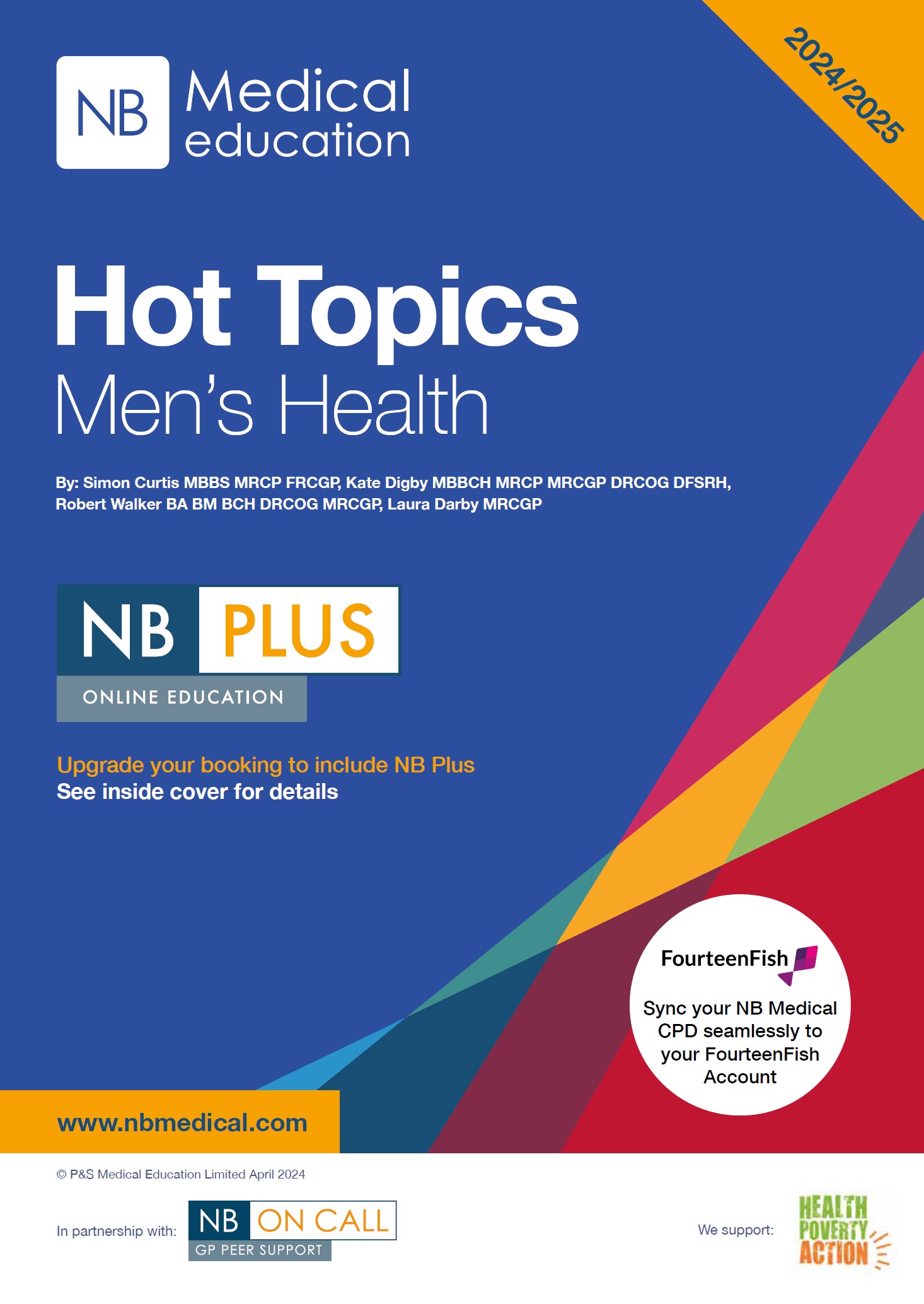 Hot Topics Men's Health for Primary Care 2024-2025 Booklet