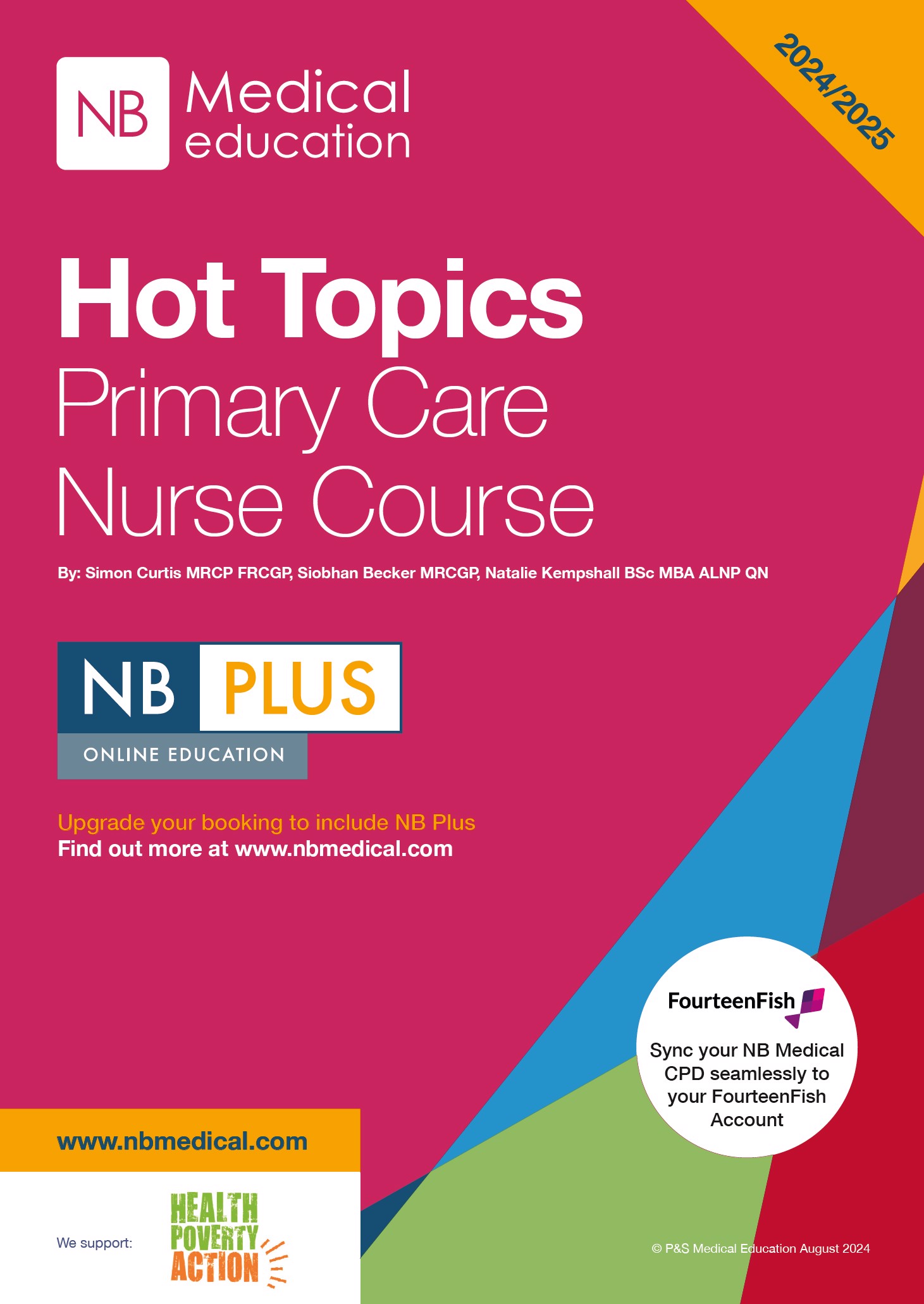 Hot Topics Primary Care Nurse 2024-2025 Booklet