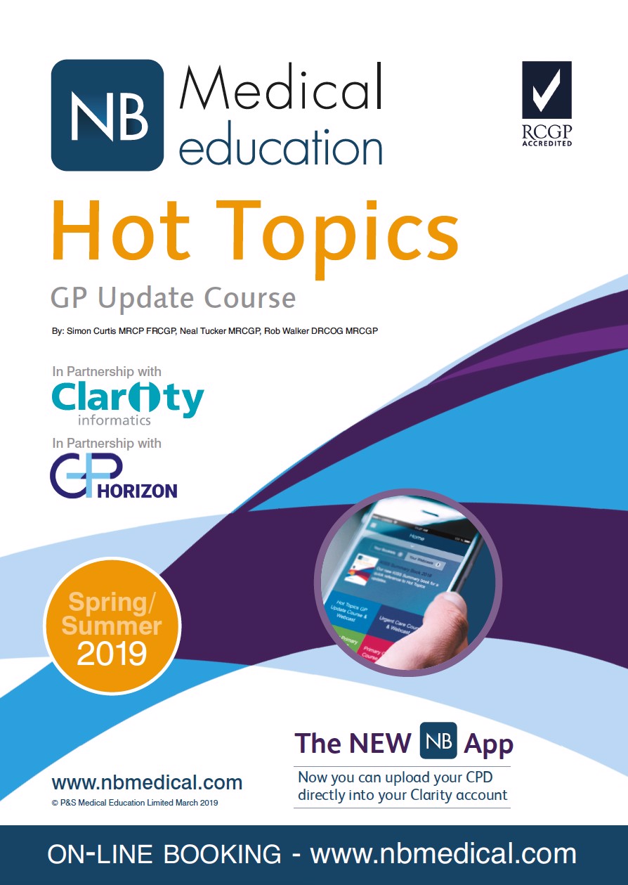 Hot Topics GP Update Spring-Summer 2019 Booklet