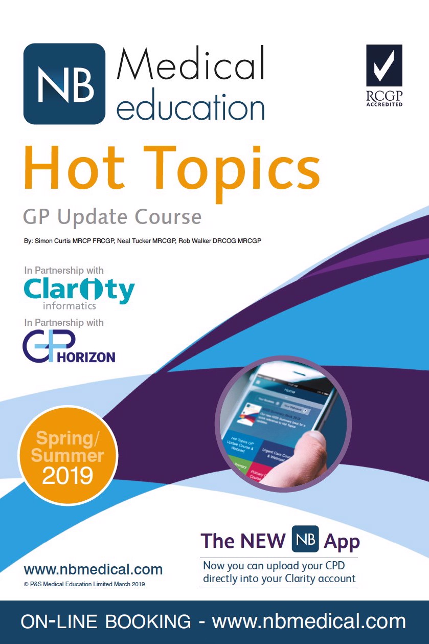 Hot Topics GP Update Spring-Summer 2019 Booklet
