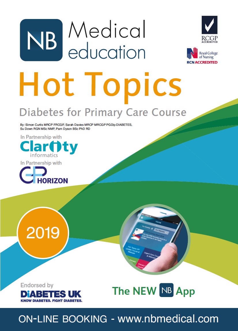 Hot Topics Diabetes for Primary Care 2019 Booklet