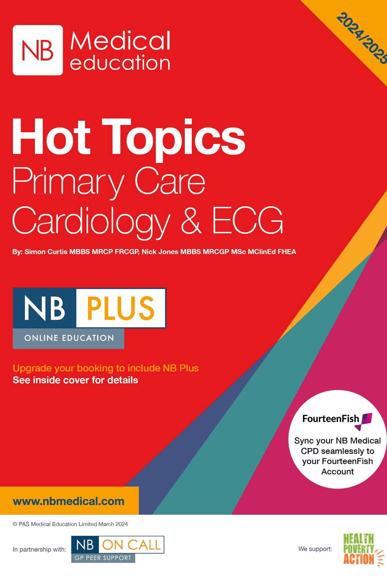 Hot Topics Primary Care Cardiology & ECG 2024-2025 Book