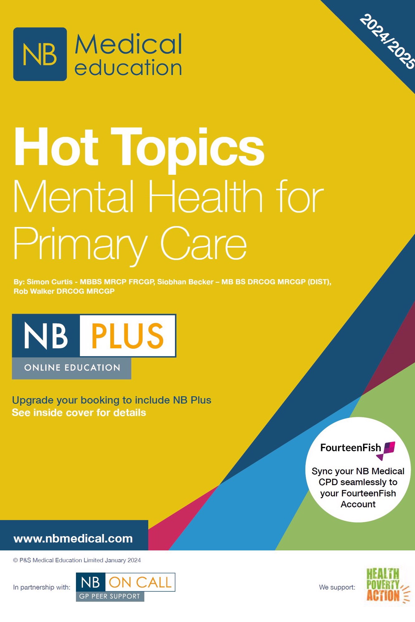 Hot Topics Mental Health in Primary Care 2024-2025 Book